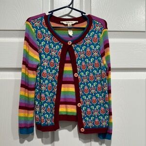 Matilda Jane Colorful Striped Kids Sweater